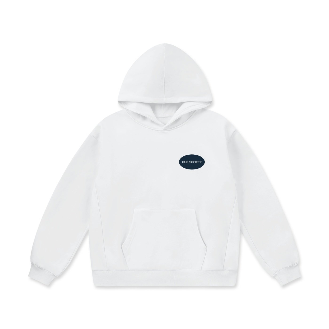 Our Society Oversized Heavyweight Hoodie - Image 2